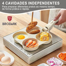 Brodark 25 Peças Jogo de Panelas Indução/Gás Antiaderentes